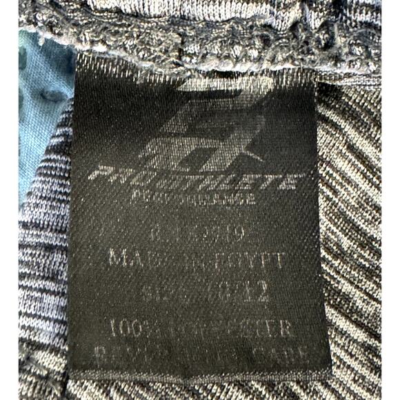 PRO ATHLETE PERFORMANCE YOUTH GRAY AND BLUE BASKETBALL SHORTS SIZE 10/12 - Picture 3 of 5